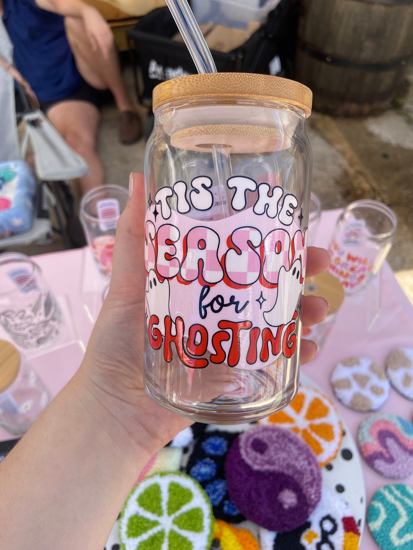 “Tis the season for ghosting” cup