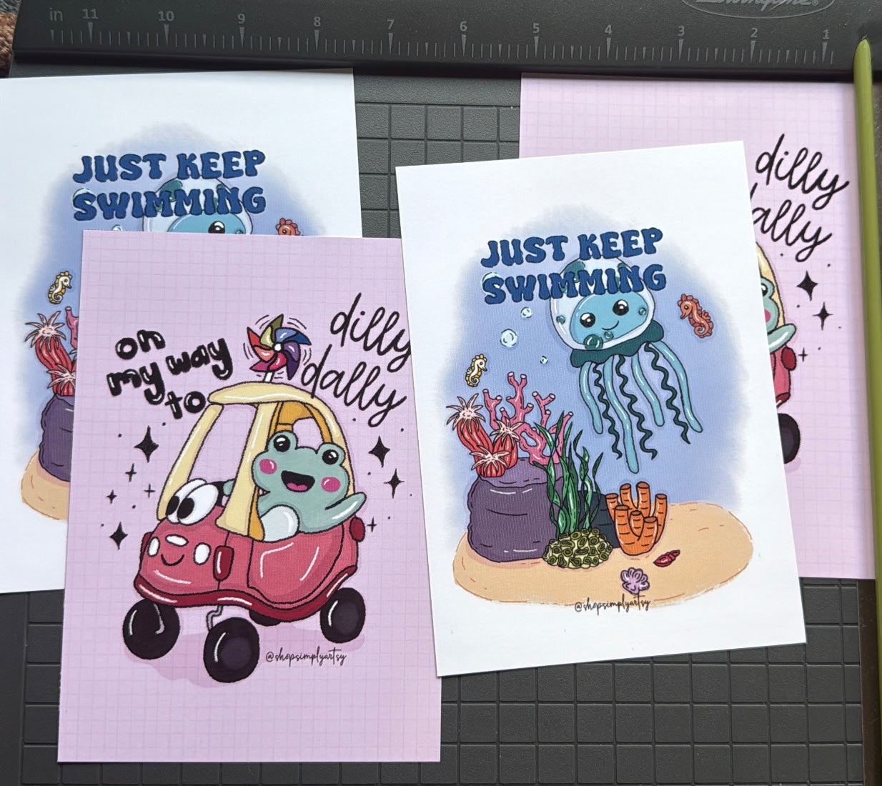 ✨Dilly-Dally✨- art print