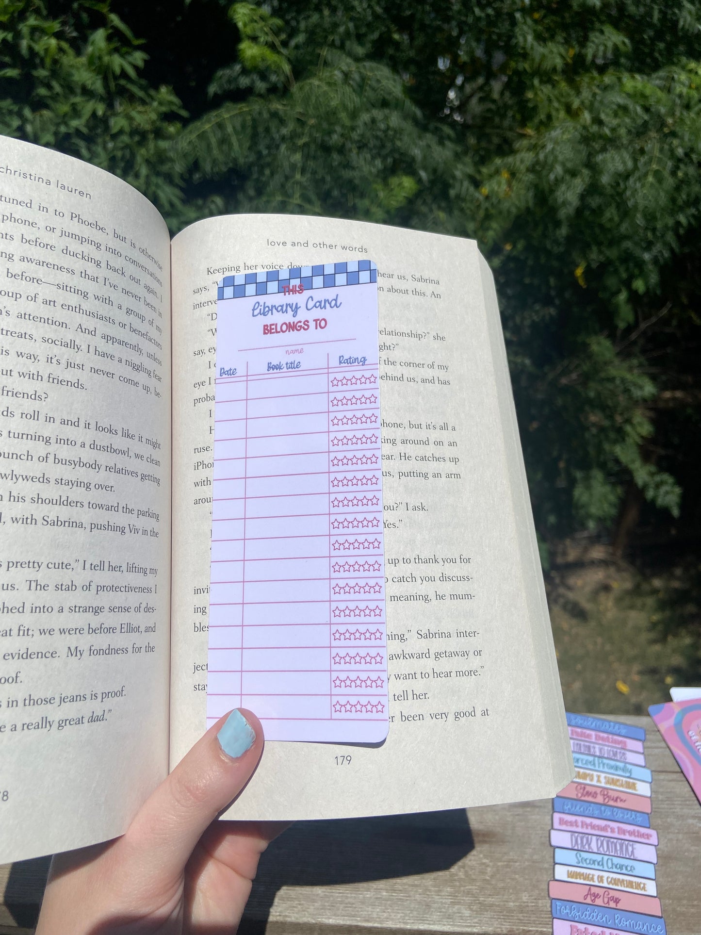 Library Card - Bookmark