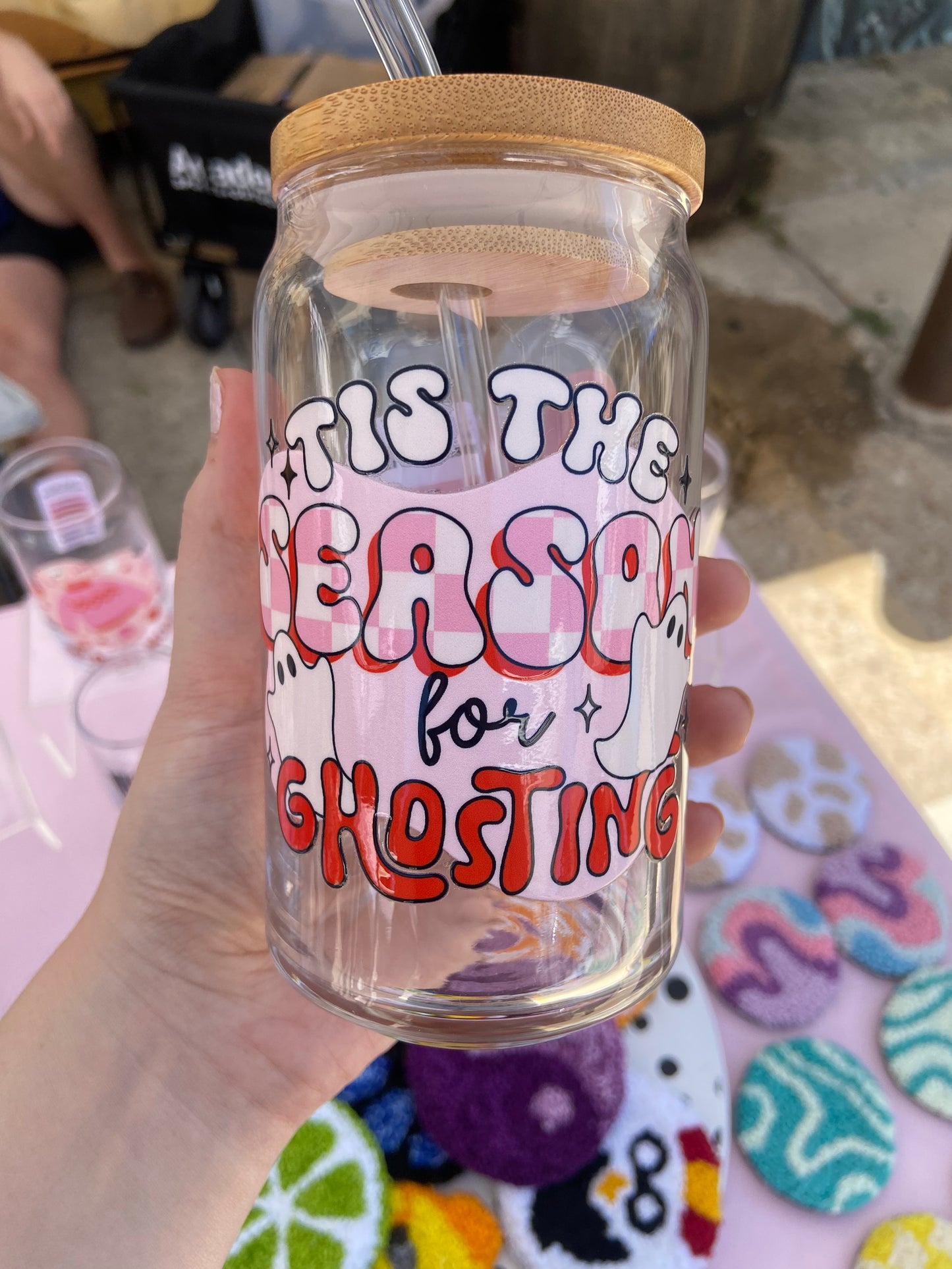 “Tis the season for ghosting” cup