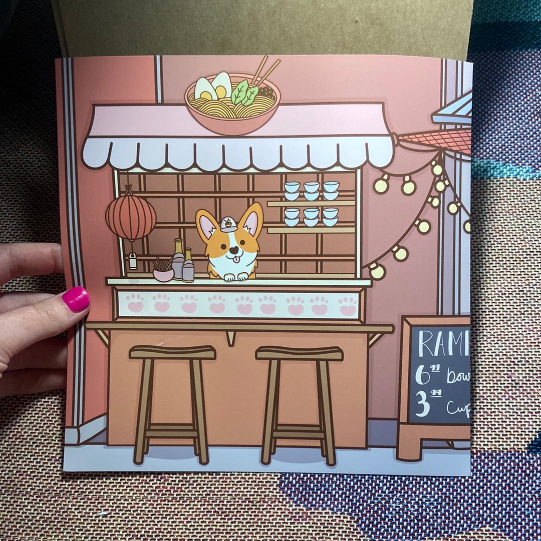 Ramen Stall - Art Print