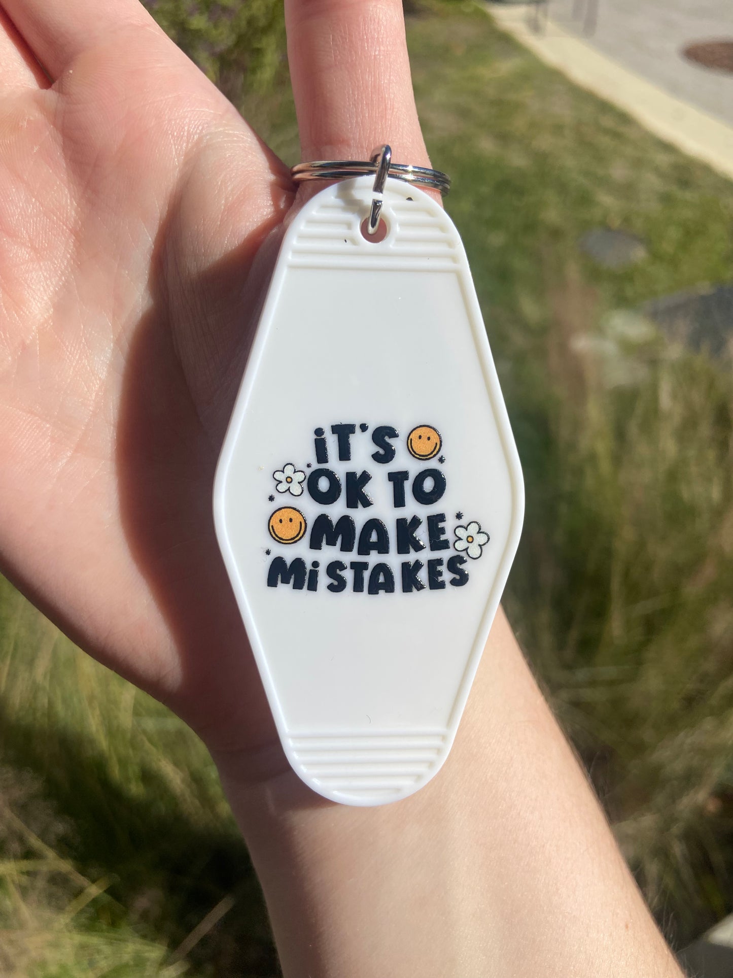 It’s ok to make mistakes - keychain