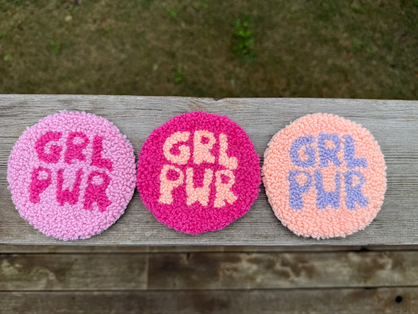 GRL PWR🌸 - Mug Rug