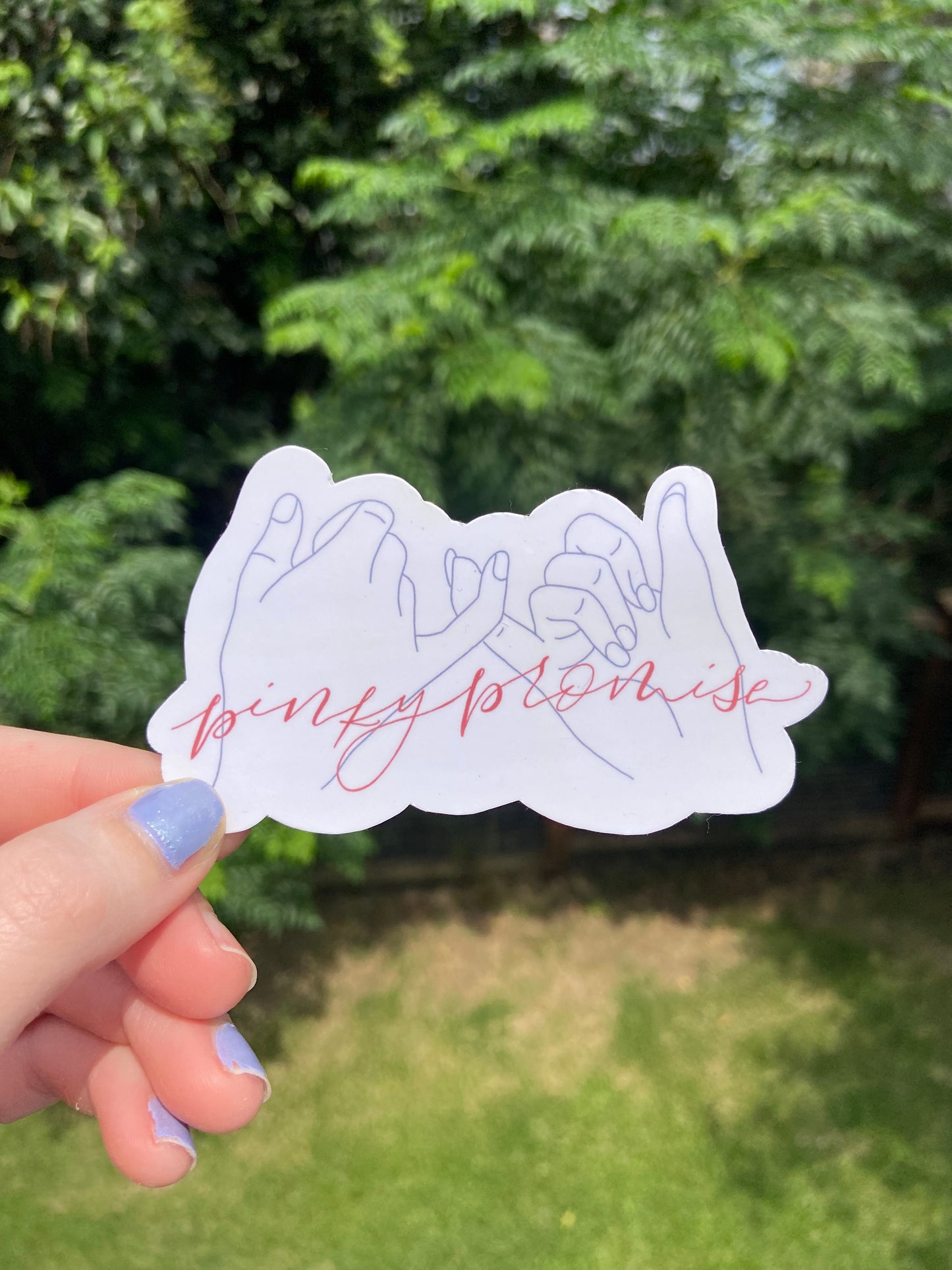 “Pinky Promise” - sticker