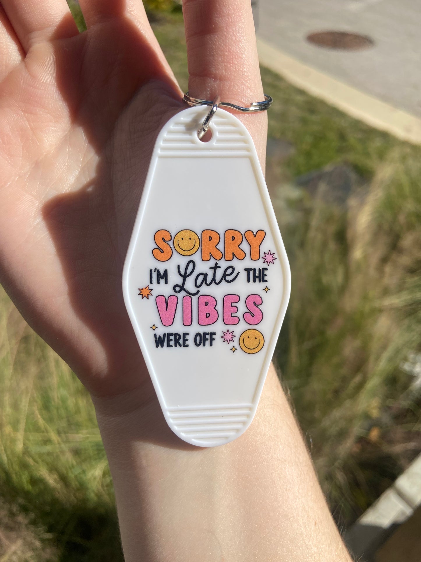 Vibes were off - keychain
