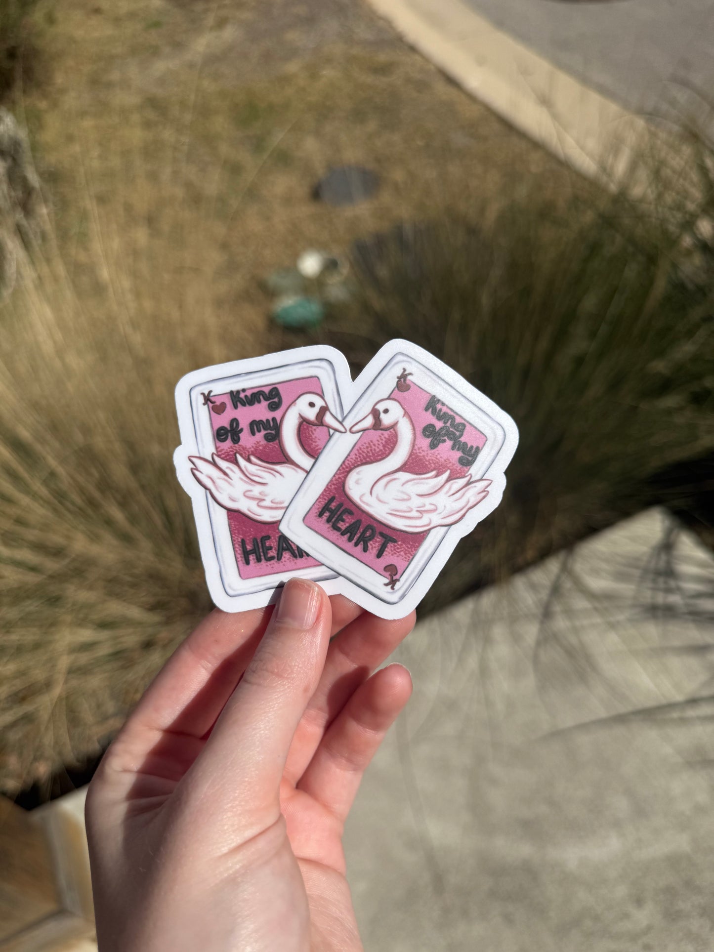 King/Queen of my Heart🩷✨ - sticker